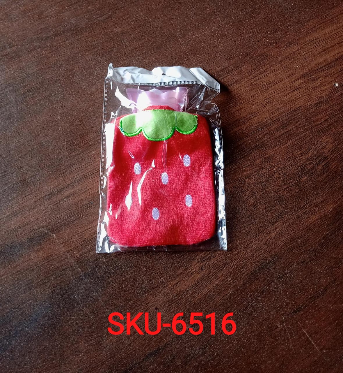 Strawberry Design Relief: Mini Hot Water Bag for Neck & Shoulders - Discount Karo