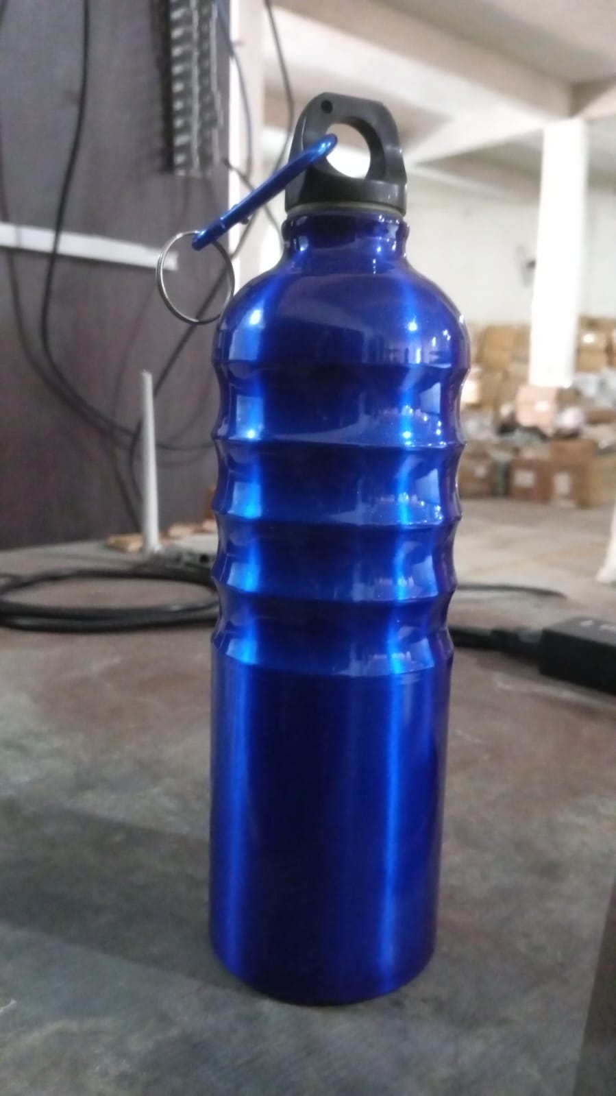 Aluminium Sports Water Bottle, 1 Pc (Capacity 500 ML Approx) - Discount Karo