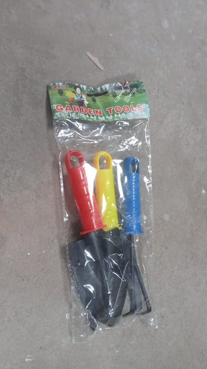 Colorfull Garden Tool Set Set of 3Pc - Discount Karo