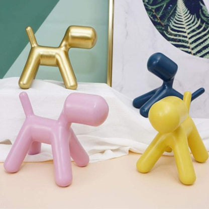 Plastic Cute Animal Puppy Chair,Creative Dog Low Footstool,Cartoon Foot Rest Stool for Bedroom Living Room Entrance Gift (1 Pc) - Discount Karo