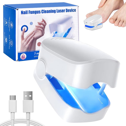 Rechargeable Nail Fungus Treatment for Toenail, Toe Nail Fungal Treatment Nail Fungus Laser Device, Anti-Fungal Nail Treatment for Hand & Feet Infections Remover for Home Use - Discount Karo