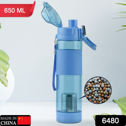 Customized/Personalized Alkaline Water Bottle, with Food Grade Plastic, Stylish and Portable (Particulates not included) - Discount Karo