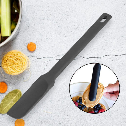 Long Handle Silicone Kitchen Spatula Non-stick Rubber Spatula - Discount Karo