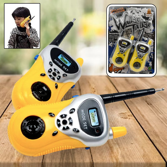 Walkie Talkie Toys for Kids 2 Way Radio Toy for 3-12 Year Old Boys Girls, Up to 80 Meter Outdoor Range - Discount Karo