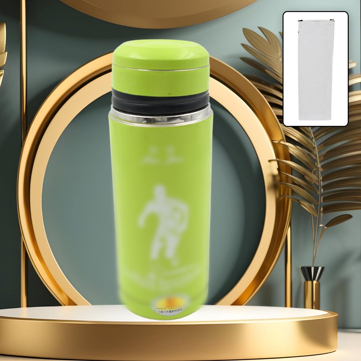 Stainless Steel Water Bottle Leak Proof, Rust Proof, Hot & Cold Drinks, Gym Sipper BPA Free Food Grade Quality, Steel fridge Bottle For office / Gym / School (300 ML Approx) - Discount Karo