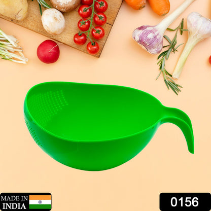 Rice Bowl Thick Drain Basket with Handle - Discount Karo