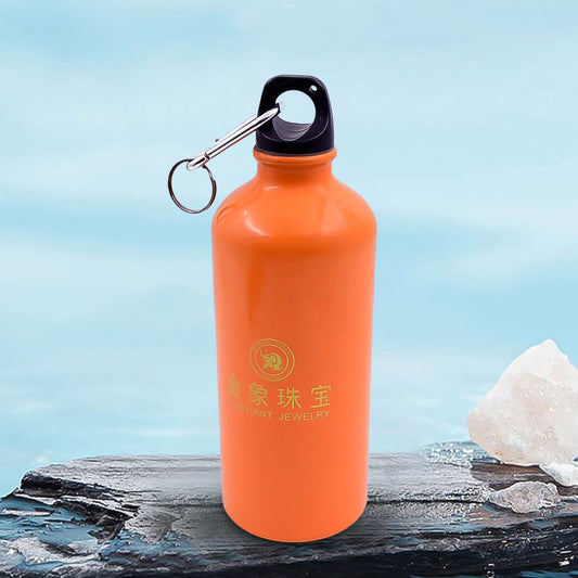 Aluminium Sports Water Bottle, 1 Pc (Capacity 400 ML Approx) - Discount Karo