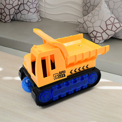 Engineering Vehicle Toys for Kids - Self-Driving Super Dump Truck Toy | Self-Driving Trucks, Engineering truck Electric Vehicle Toys boys birthday gift toys (1 Pc) - Discount Karo