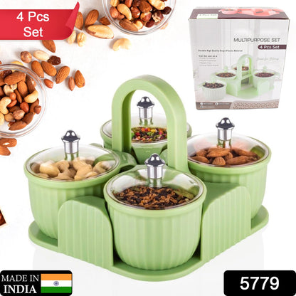 Multipurpose Plastic Storage Container Set: Kitchen Jars, Spices, Cookies - Discount Karo