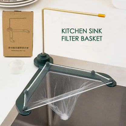 Kitchen Sink Filter Basket, Kitchen Sink Basket, Kitchen Gadgets Practical Sink Strainer Kitchen Sink Drainer for Food Residue, Hair, Paper Scraps (1 Pc) - Discount Karo