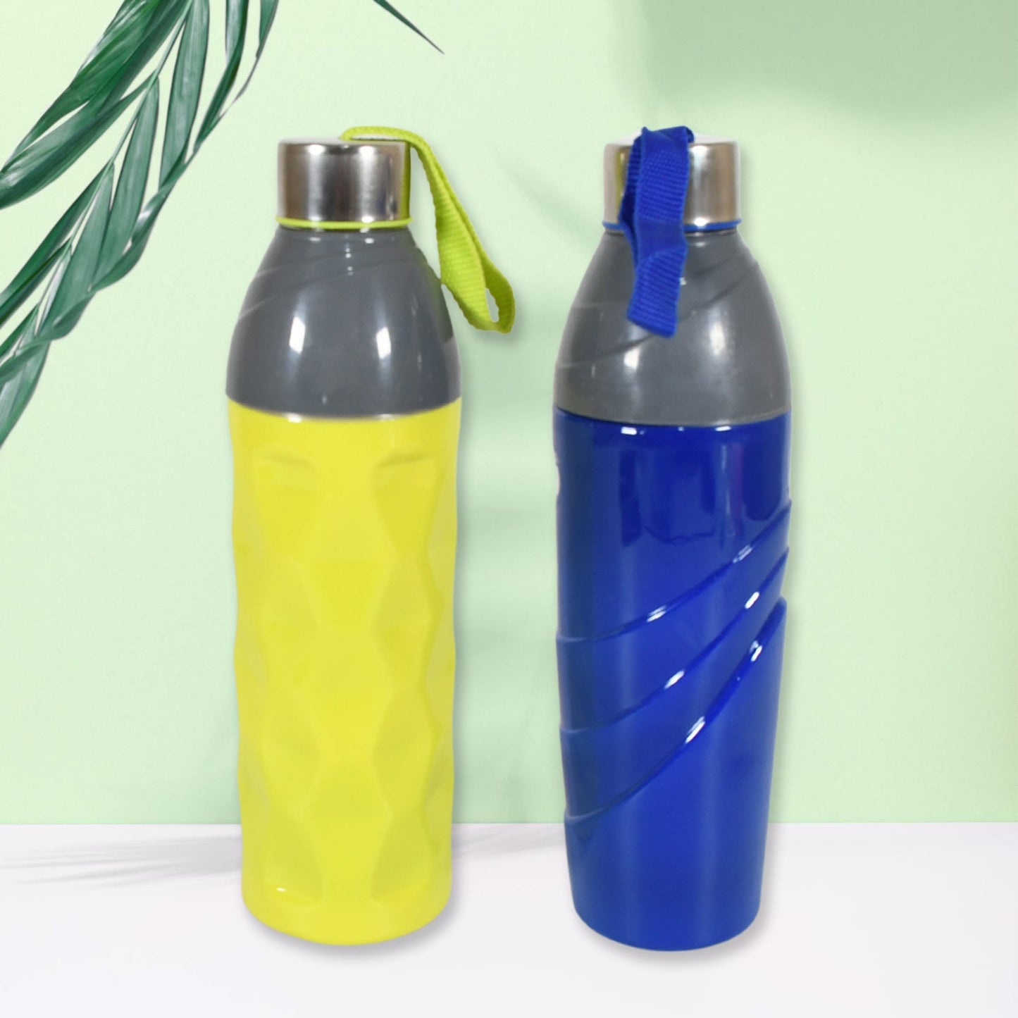 Plastic Sports Insulated Water Bottle with Dori Easy to Carry High Quality Water Bottle, BPA-Free & Leak-Proof! For Kids' School, For Fridge, Office, Sports, School, Gym, Yoga (750 ML / 1 Pc / Multi Color) - Discount Karo