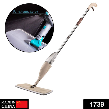 1739 Floor Cleaning Spray Mop with Removable Washable Cleaning Pad 