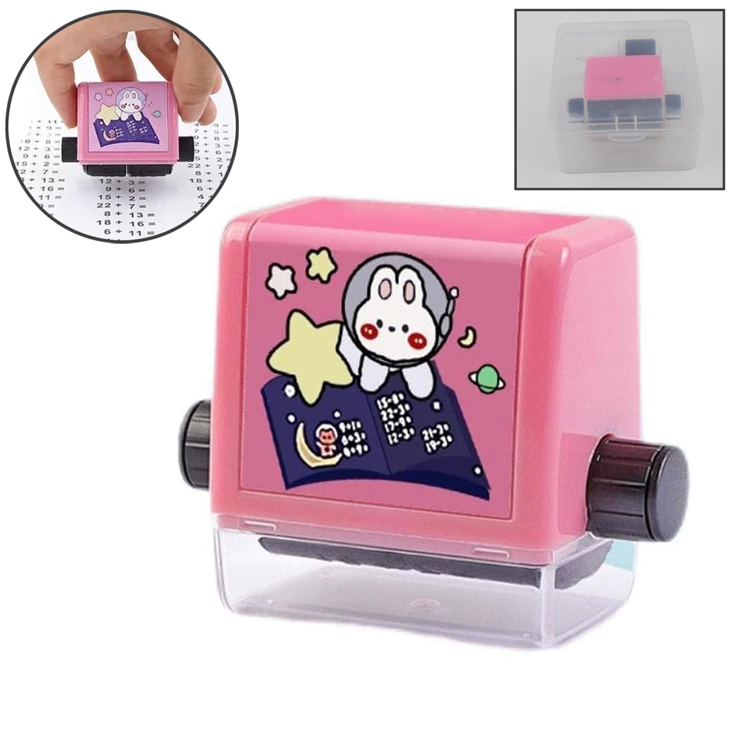 Roller Digital Teaching Stamp, Addition and Subtraction Roller Stamp - Discount Karo