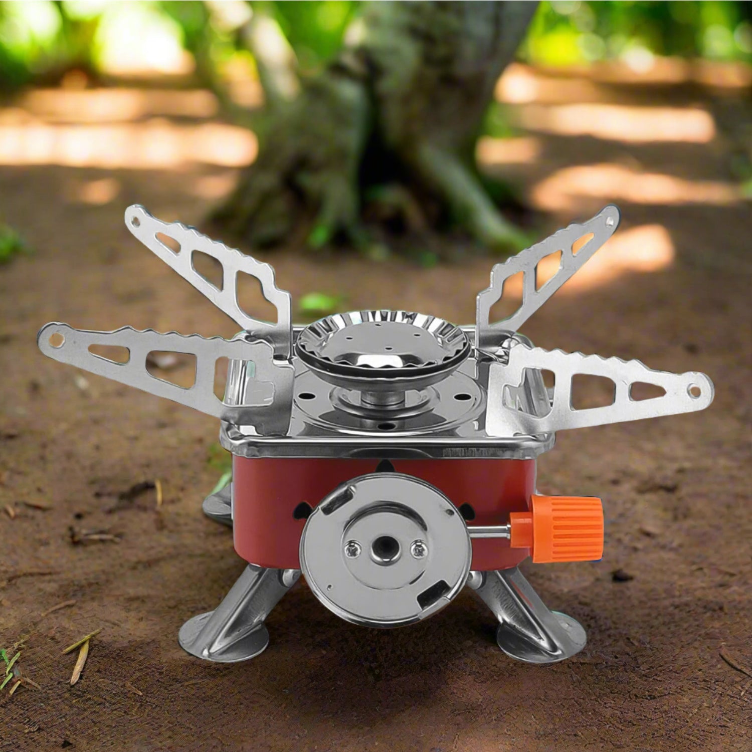 Mini Square Camping Stove, 2800W (1 Pc) - Discount Karo