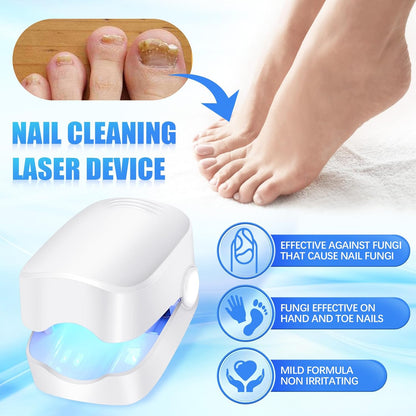 Rechargeable Nail Fungus Treatment for Toenail, Toe Nail Fungal Treatment Nail Fungus Laser Device, Anti-Fungal Nail Treatment for Hand & Feet Infections Remover for Home Use - Discount Karo