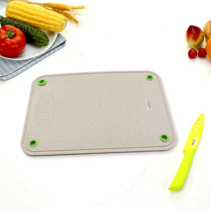 Kitchen Chopping Board Household Double-sided Cutting Board Knife Board Vegetable Cutting and Fruit Multi-purpose Plastic Sticky Board Cutting board - Discount Karo