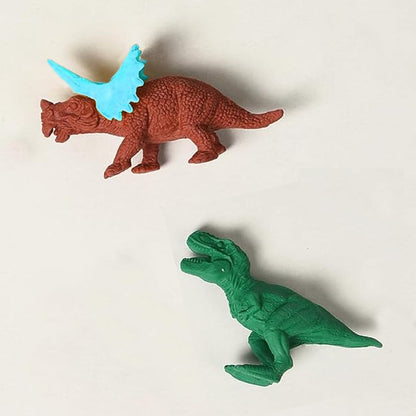 Dinosaur Shaped Erasers & Egg shape Eraser for Kids, Dinosaur Erasers Puzzle 3D Eraser, Mini Eraser Dinosaur Toys, Desk Pets for Students Classroom Prizes Class Rewards Party Favors (5 Pcs Set) - Discount Karo