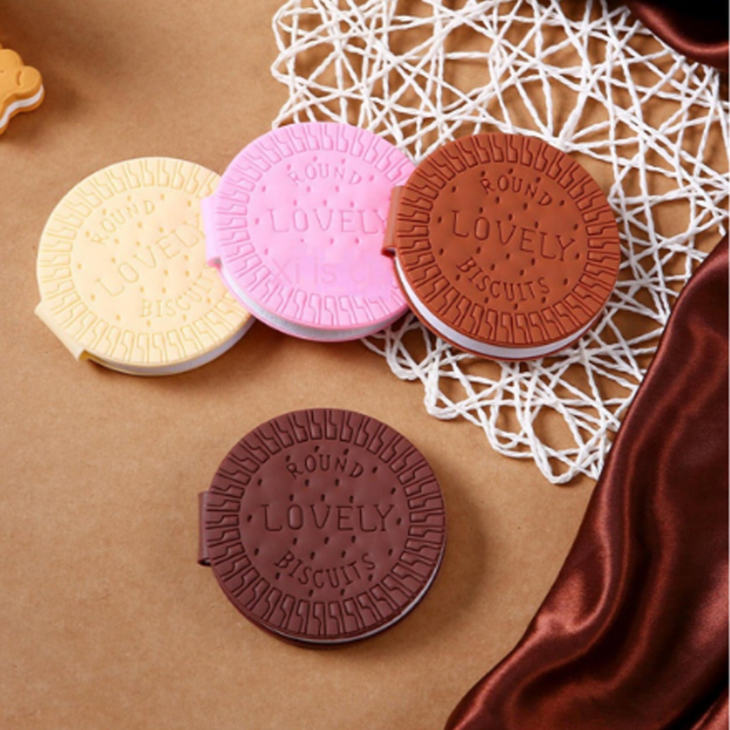 ROUND BISCUITS DIARY NOTEBOOKS ORIGINAL BISCUITS SMELL WRITING PRACTICE BOOK EARLY LEARNING COPYBOOK PREMIUM BISCUITS BOOK ( 1PC BOOK / Black) - Discount Karo