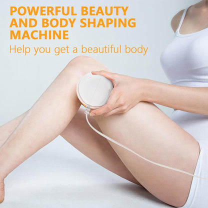 Body Massager Shaping Machine | Body Sculpting Massager with 3 Washable Pads |Adjustable Speeds | Electric Handheld Massager for Belly, Waist, Legs, Arms, Butt (1 Pc) - Discount Karo