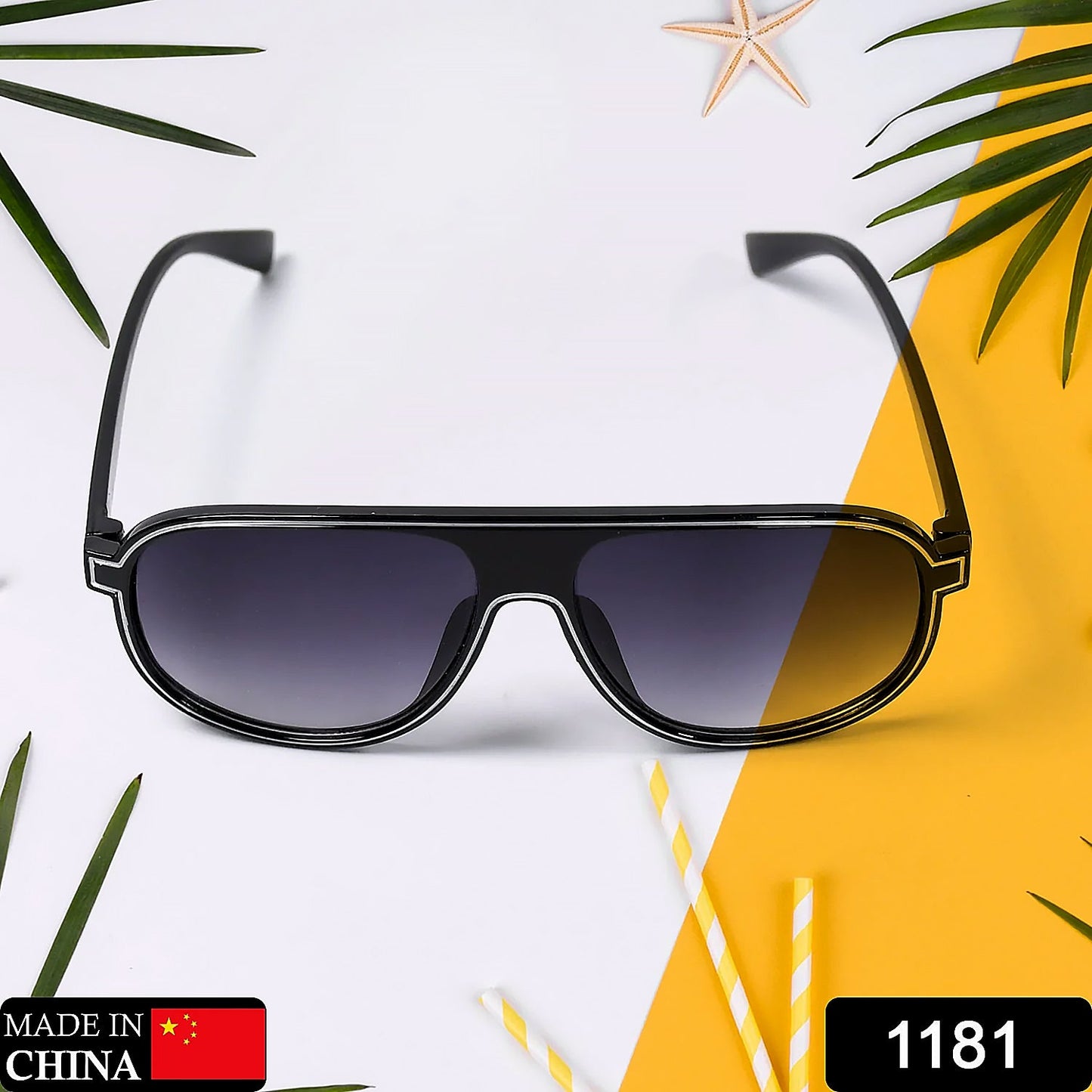 Fashion Sunglasses Full Rim Wayfarer Branded Latest and Stylish Sunglasses | Polarized and 100% UV Protected | Men Sunglasses