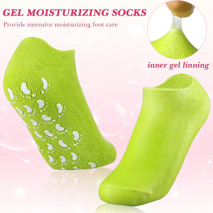 Socks Soft Socks for Repairing and Softening Dry Cracked Feet Skins Comfortable Socks (No Box Packing / Without Gel Socks) - Discount Karo