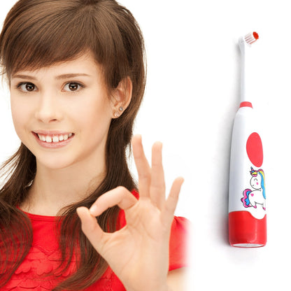 Electric Toothbrush for Kids and Adults Travel Portable Toothbrush With Extra 1 Brush Heads With 2 Battery - Discount Karo