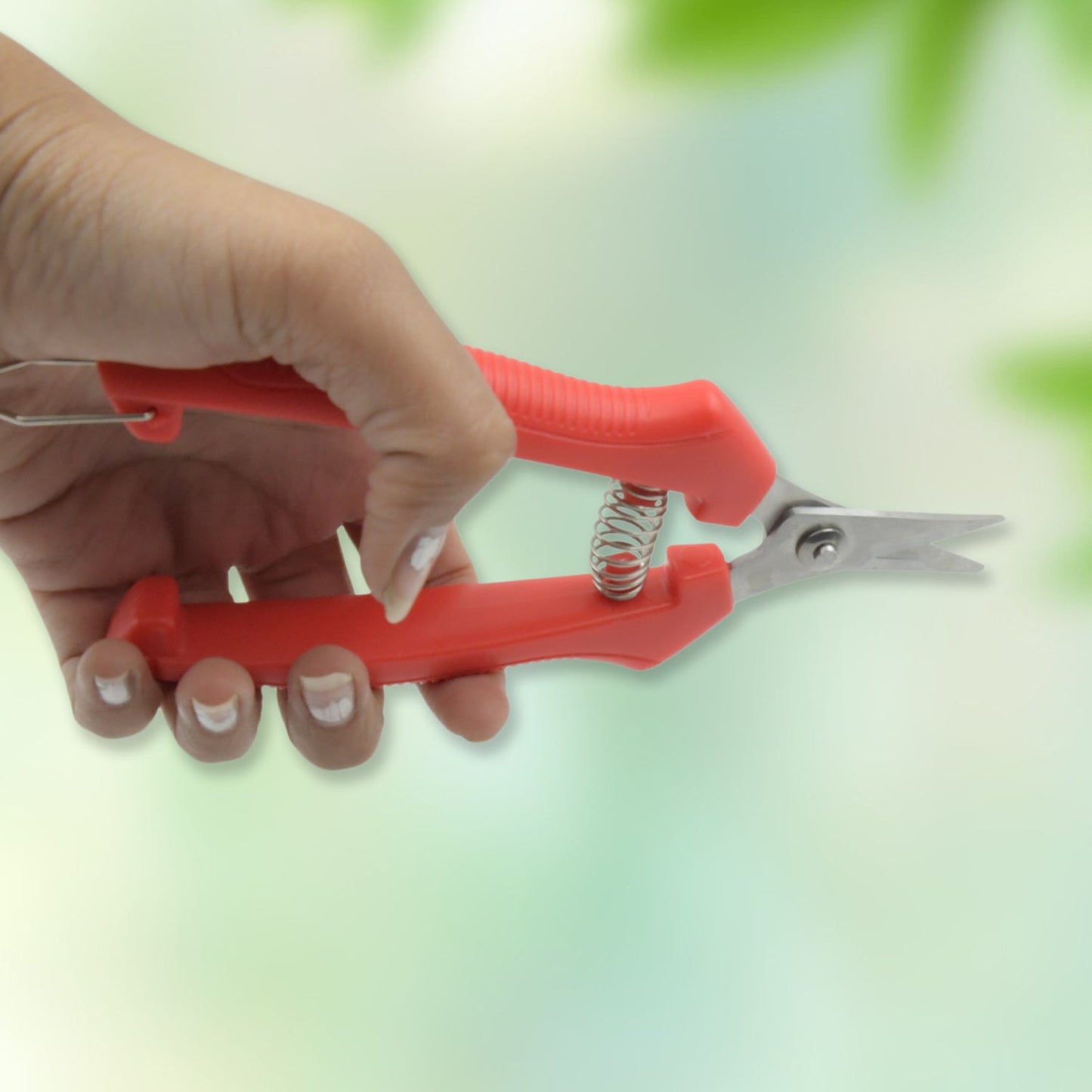 Heavy Duty Stainless Steel Cutter, Non‑slip Trimming Scissors Durable Not Easy To Wear for Gardening Pruning Of Fruit Trees Flowers and Plants (With Plastic Packing) - Discount Karo