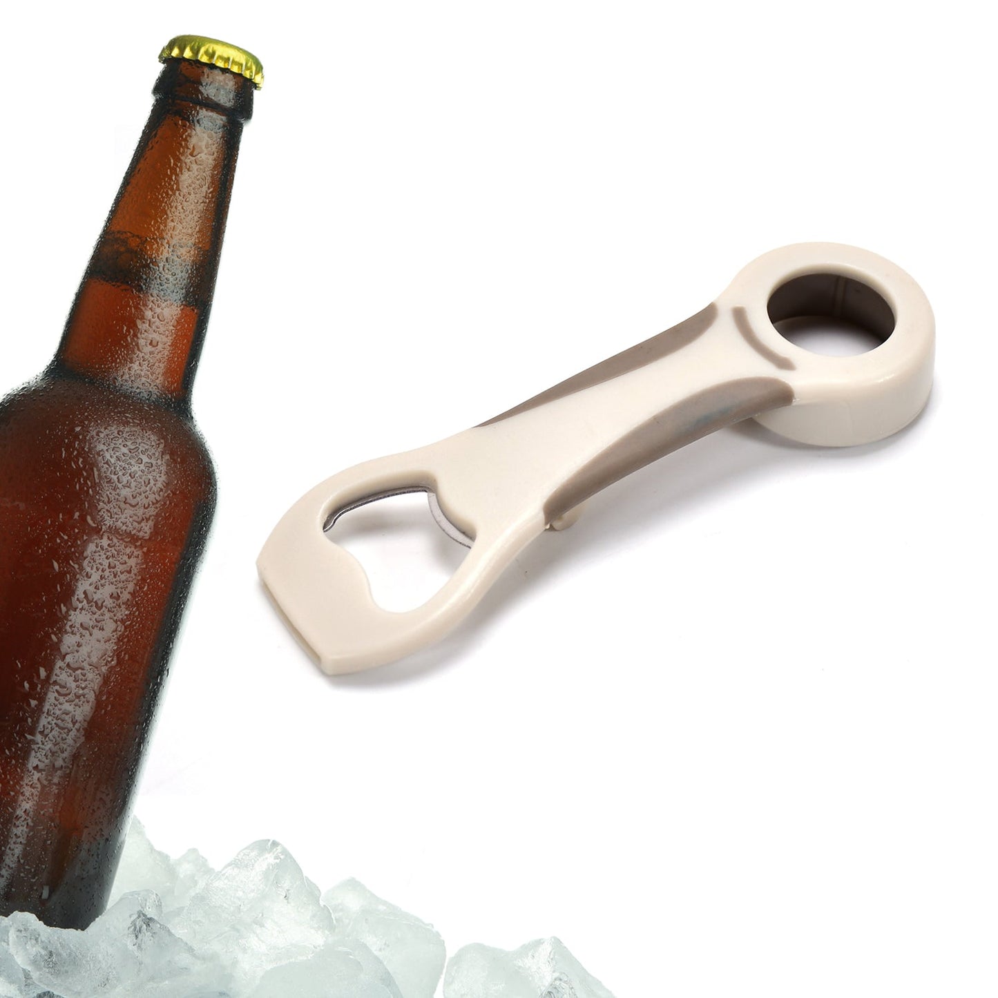 Stainless Steel Bottle Opener 15cm - Discount Karo