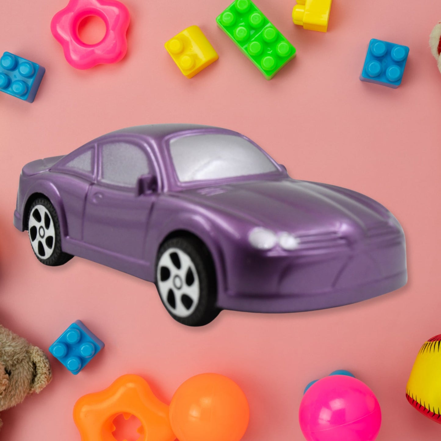 Mini Pull Back Car Widely Used By Kids And Children For Playing Purposes, ABS Plastic Kids Toy Car, No. Of Wheel: 4 (1 Pc / Mix Color) - Discount Karo