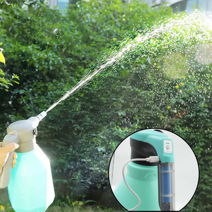 Electric Spray Bottle 3L Garden Sprayer Automatic Watering Can Rechargeable Battery Powered Sprayer For Garden Fertilizing (1Pc 3Ltr.) - Discount Karo