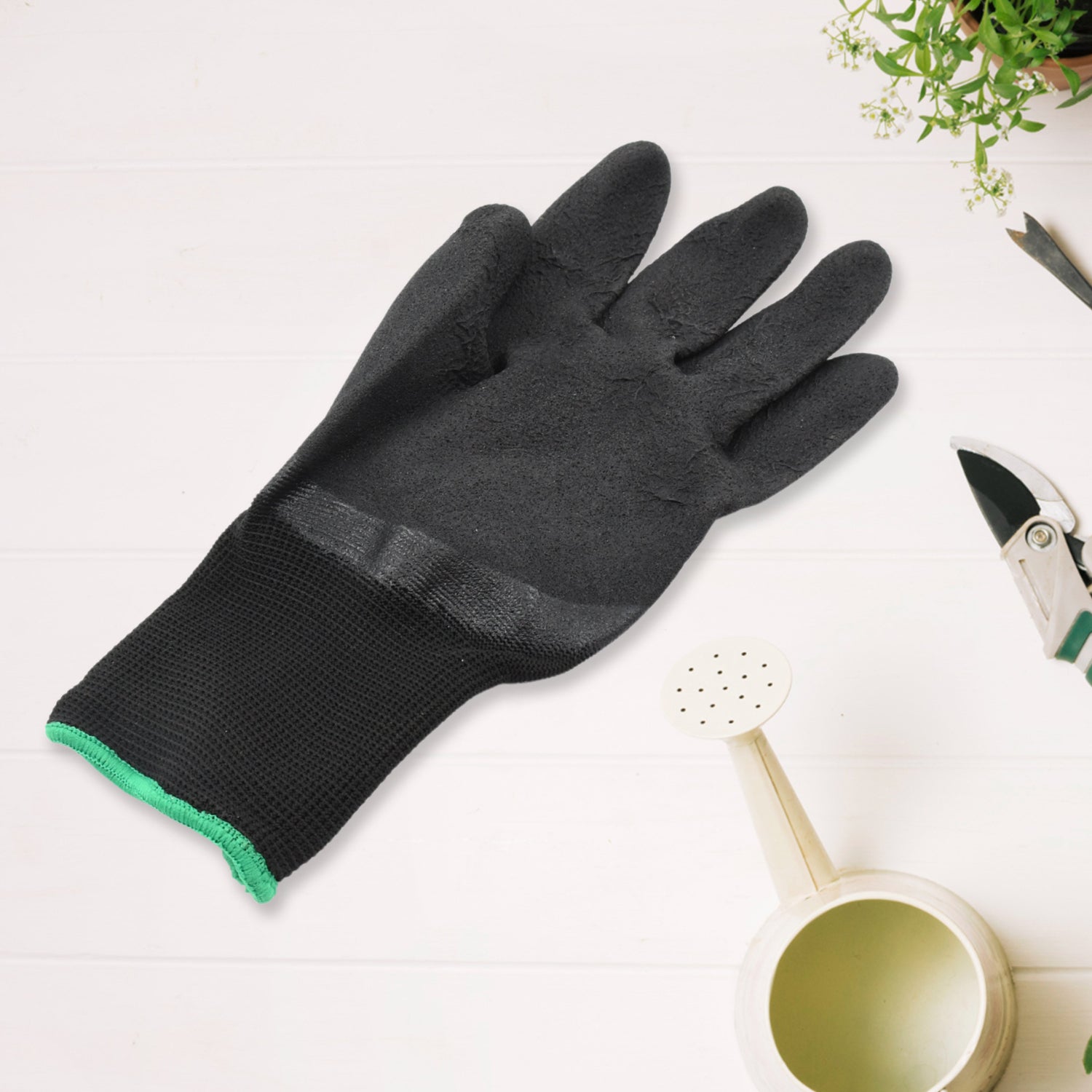 Garden Farming Gloves With Hand Fingertips & Plastic Claws (1 Pair) - Discount Karo