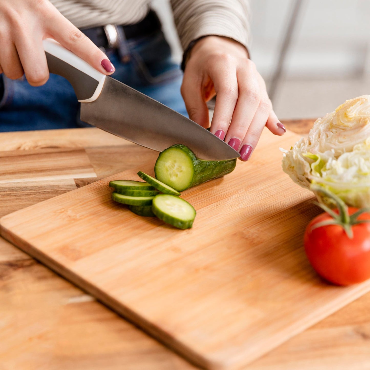 Wooden Chopping Board Big Size Kitchen Chopping Board Household Cutting Board Knife Board Vegetable Cutting and Fruit Multi-purpose Steel Vs Wooden Sticky Board Cutting board For Kitchen Use - Discount Karo