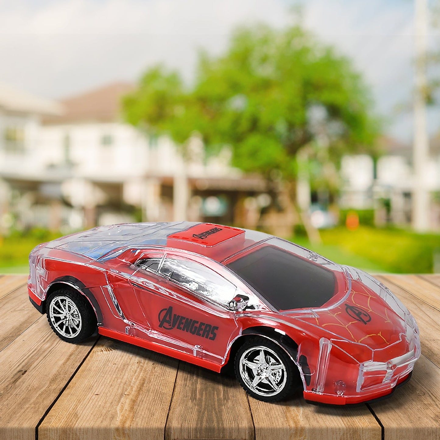 Plastic Remote Control Car, Remote Control Racing car with Two Function Backward and Forward. Handle Design Remote. Best Birthday Gift, Birthday Return Gift with Rechargeable Battery For Car - Discount Karo