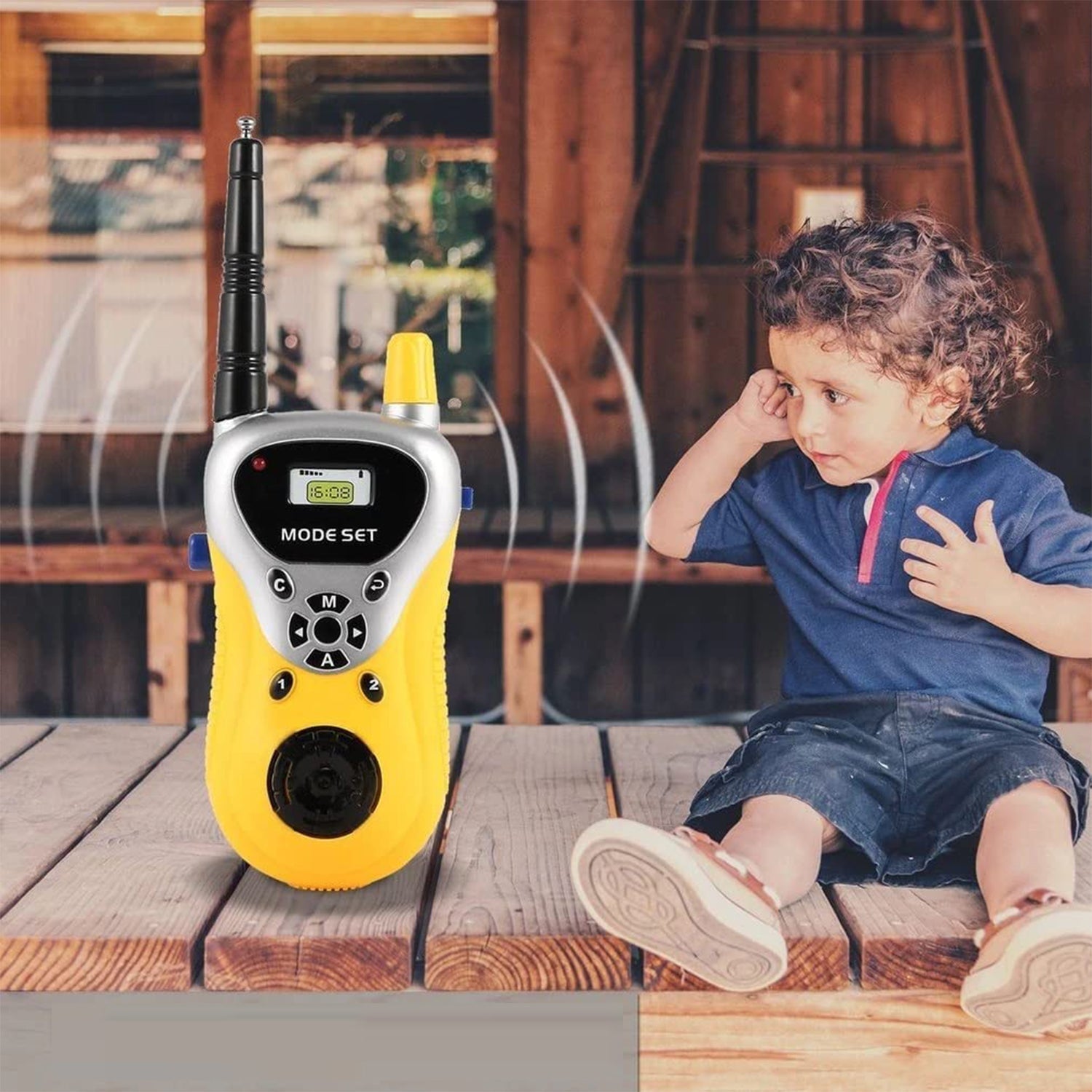 Walkie Talkie Toys for Kids 2 Way Radio Toy for 3-12 Year Old Boys Girls, Up to 80 Meter Outdoor Range - Discount Karo