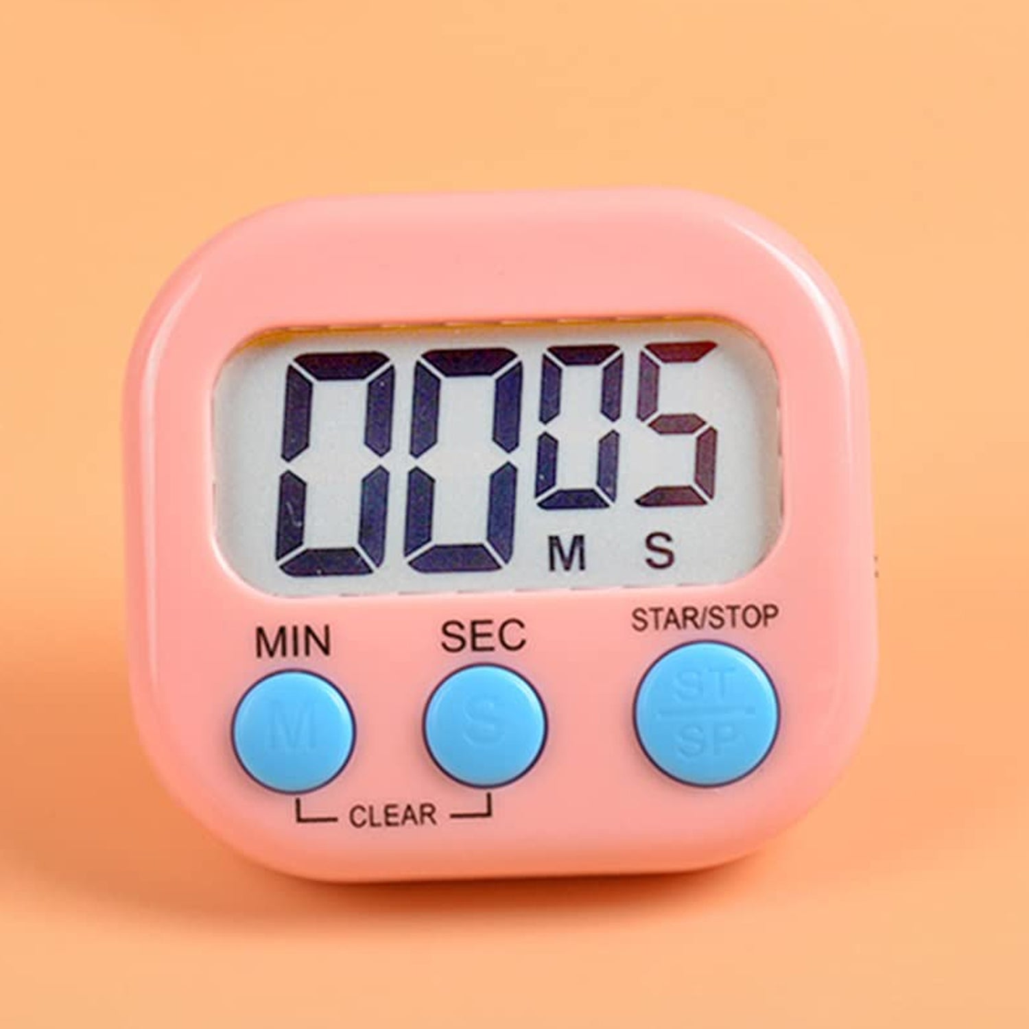 Digital Kitchen Timer Clear Big Digits 0-99 Min for Cooking Office Clock - Discount Karo