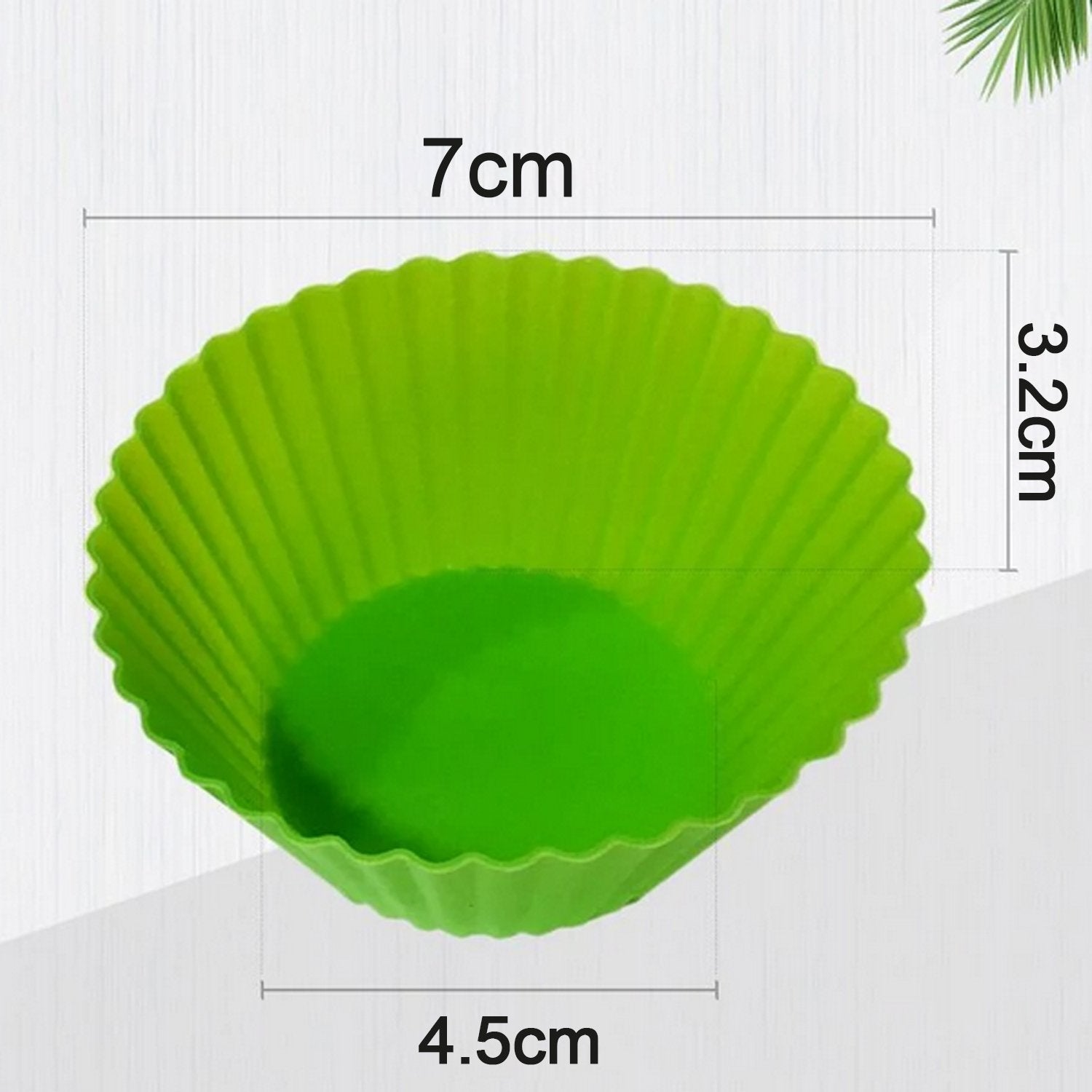 Silicone cupcake Shaped Baking Mold Fondant Cake Tool Chocolate Candy Cookies Pastry Soap Moulds (6 pc) - Discount Karo