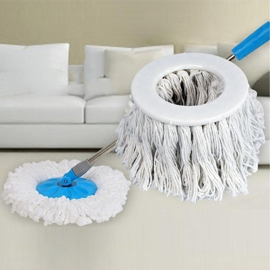 1115 Microfiber Spin Mop Replacement Head Round Shape Standard Size Spin mop Refills For All Type Mop Use 