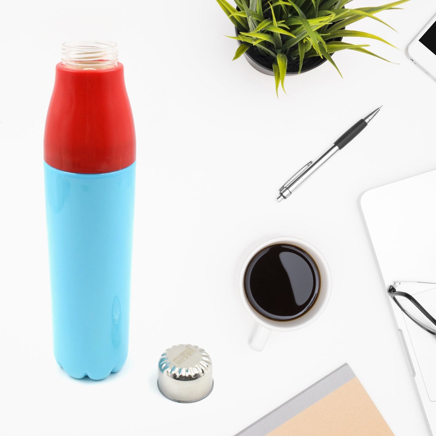 Cool Water Bottle (800ml): Reusable, Perfect for Office, School, Sports - Discount Karo