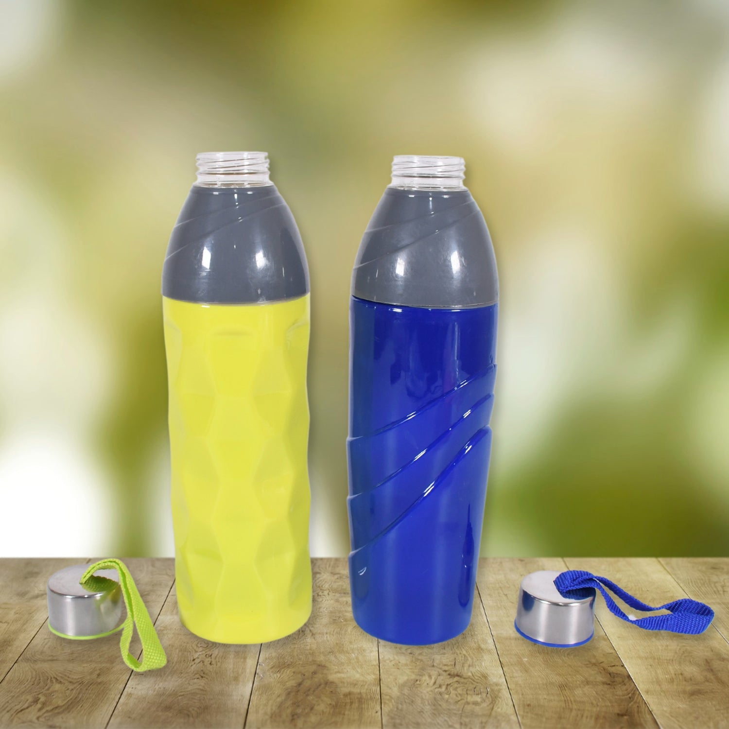 Plastic Sports Insulated Water Bottle with Dori Easy to Carry High Quality Water Bottle, BPA-Free & Leak-Proof! For Kids' School, For Fridge, Office, Sports, School, Gym, Yoga (750 ML / 1 Pc / Multi Color) - Discount Karo