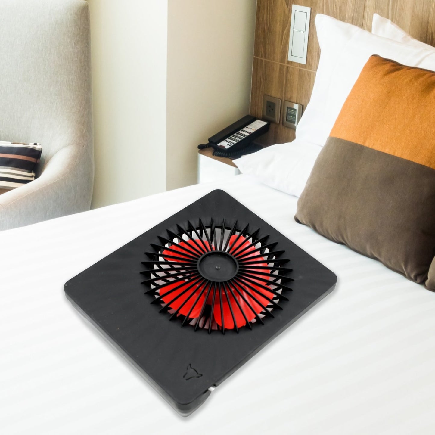 PORTABLE DESK FAN TABLE FAN 1 STEP SPEED SETTING FAN PERSONAL DESK FAN SUITABLE FOR OFFICE ,SCHOOL & HOME USE - Discount Karo