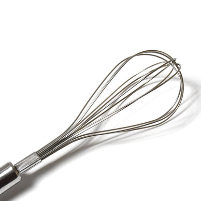 Kitchen Whisk, Stainless Steel Kitchen Tool Non-Scratch Best Stainless Steel Whisk for Perfect Metal Hand Whisk for Cooking Soup Whisking Spatula Tool Is a Great Kitchen Accessory or Gift (1 Pc / 29cm) - Discount Karo