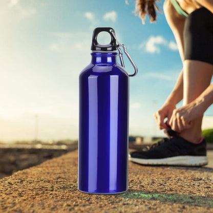 Aluminium Sports Water Bottle, 1 Pc (Capacity 300 ML Approx) - Discount Karo