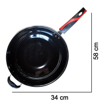 2496 premium quality Aluminium fry Pan Pot (B grade) 