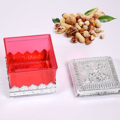 7129 RUBY DRYFRUIT STORAGE CONTAINER  ATTRDraft DESIGN BOX FOR HOME , GIFTING & KITCHEN USE 