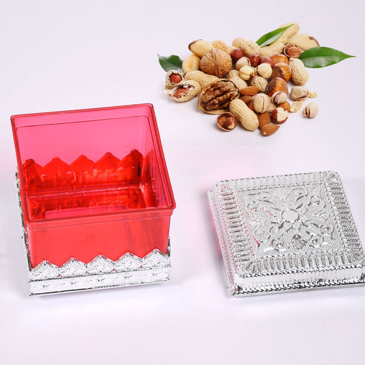 7129 RUBY DRYFRUIT STORAGE CONTAINER  ATTRDraft DESIGN BOX FOR HOME , GIFTING & KITCHEN USE 