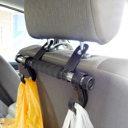 Back Seat Organizer Head Rest Luggage Bag Holder Hook Hanger Kit for Car Truck SUV