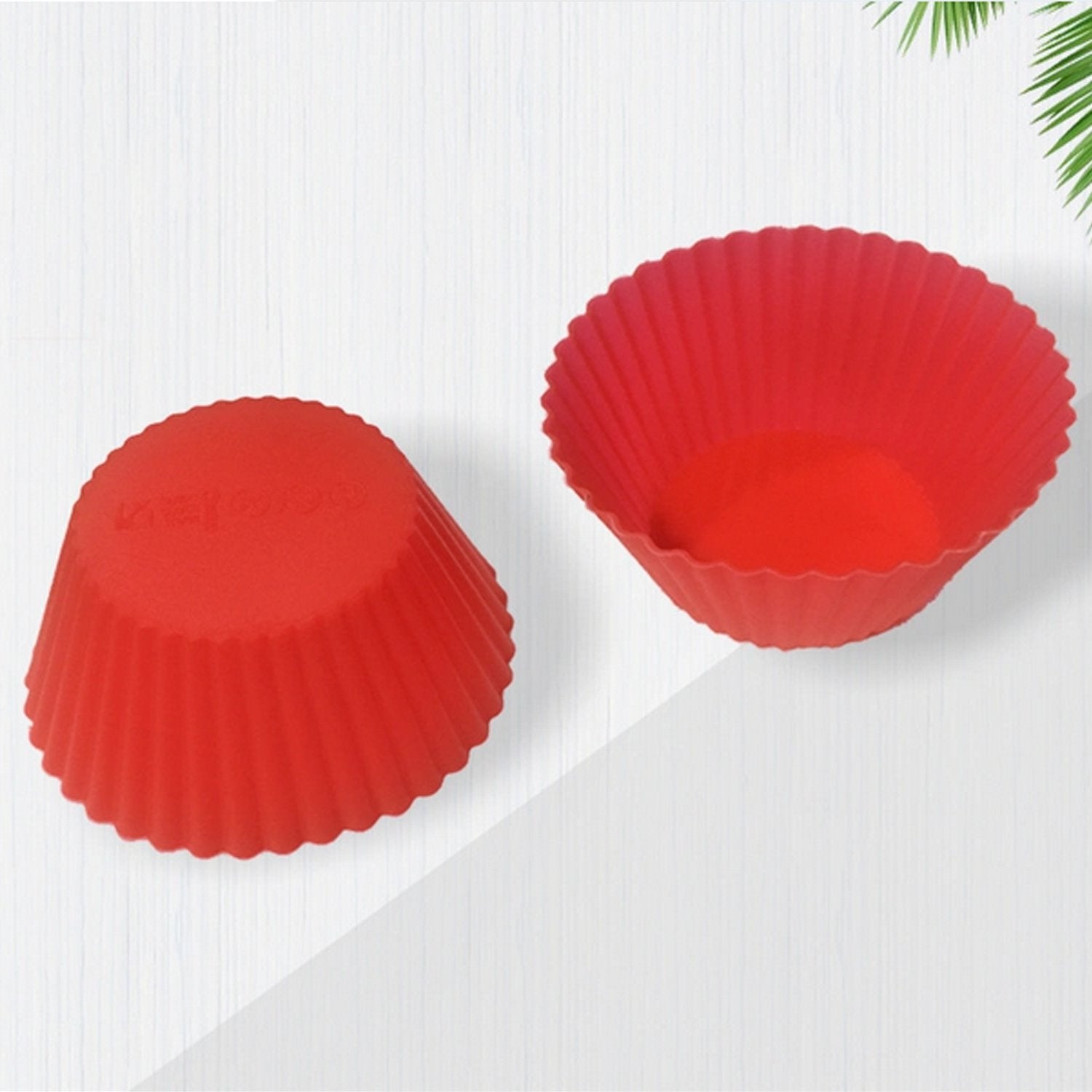 Silicone cupcake Shaped Baking Mold Fondant Cake Tool Chocolate Candy Cookies Pastry Soap Moulds (6 pc) - Discount Karo