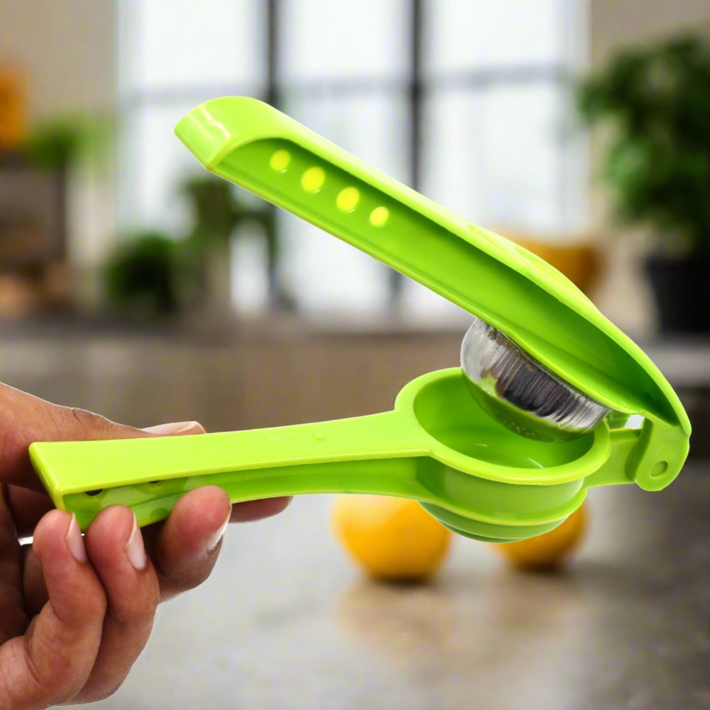 Plastic Lemon Squeezer Cum Opener 2 in 1 Lemon Squeezer - Discount Karo