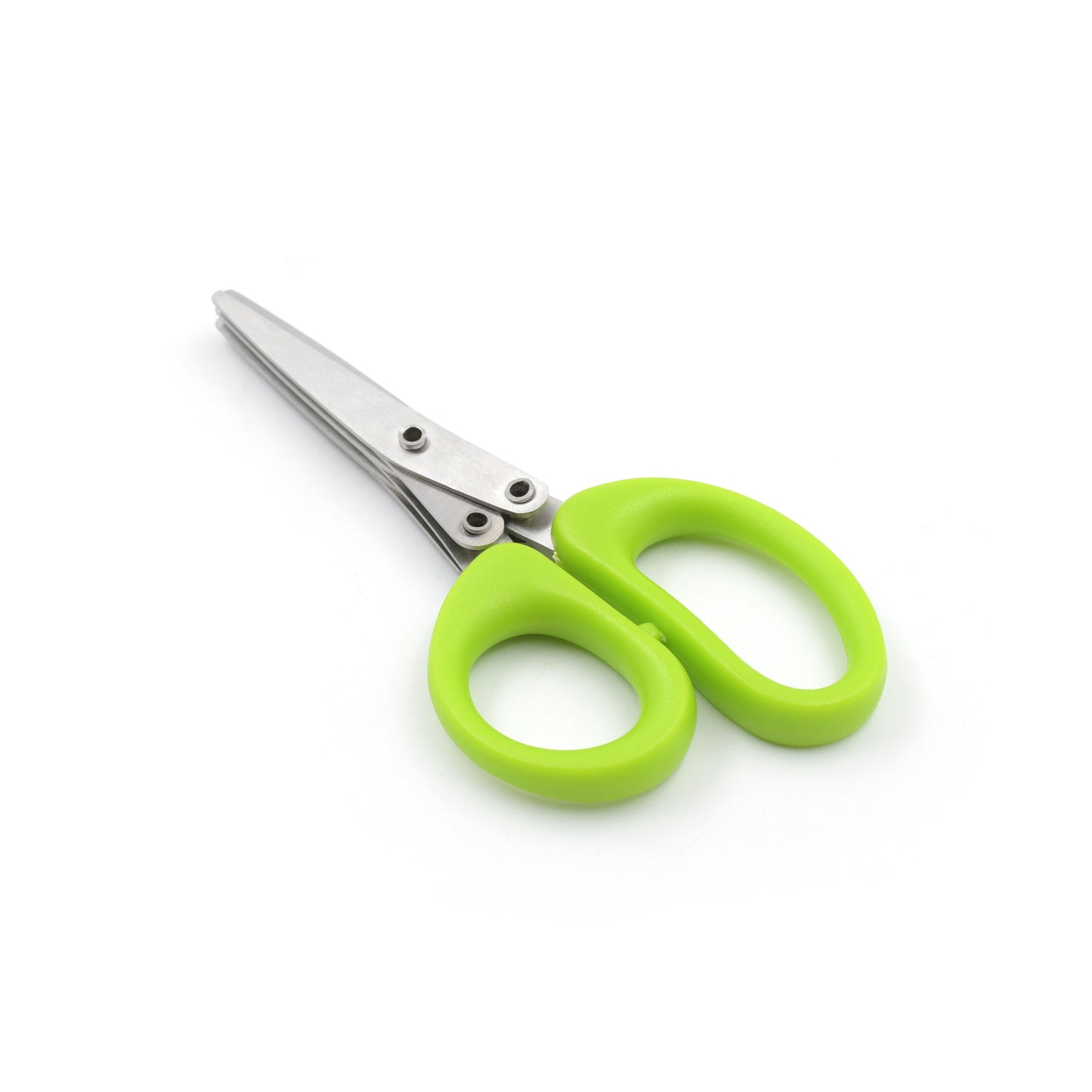 Multifunction Vegetable Stainless Steel Herbs Scissor with 3 Blades - Discount Karo