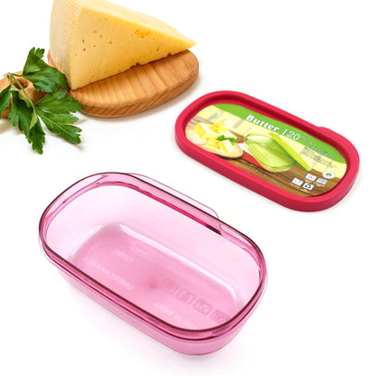 Butter Container, PP Butter Storage Box Easy to Take Portable Large Capacity for Kitchen for Home for Cheese for Butter (120 ML) - Discount Karo